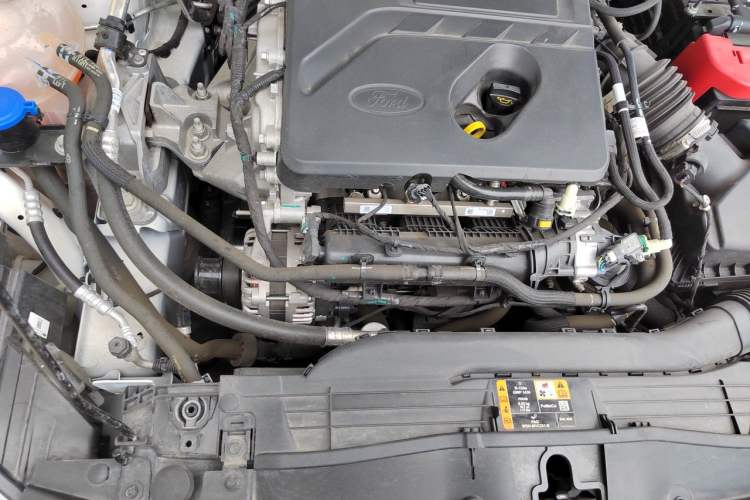 Used Ford Focus 2021 Sedan EcoBoost 180 Automatic Trendy Model Engine Bay Right