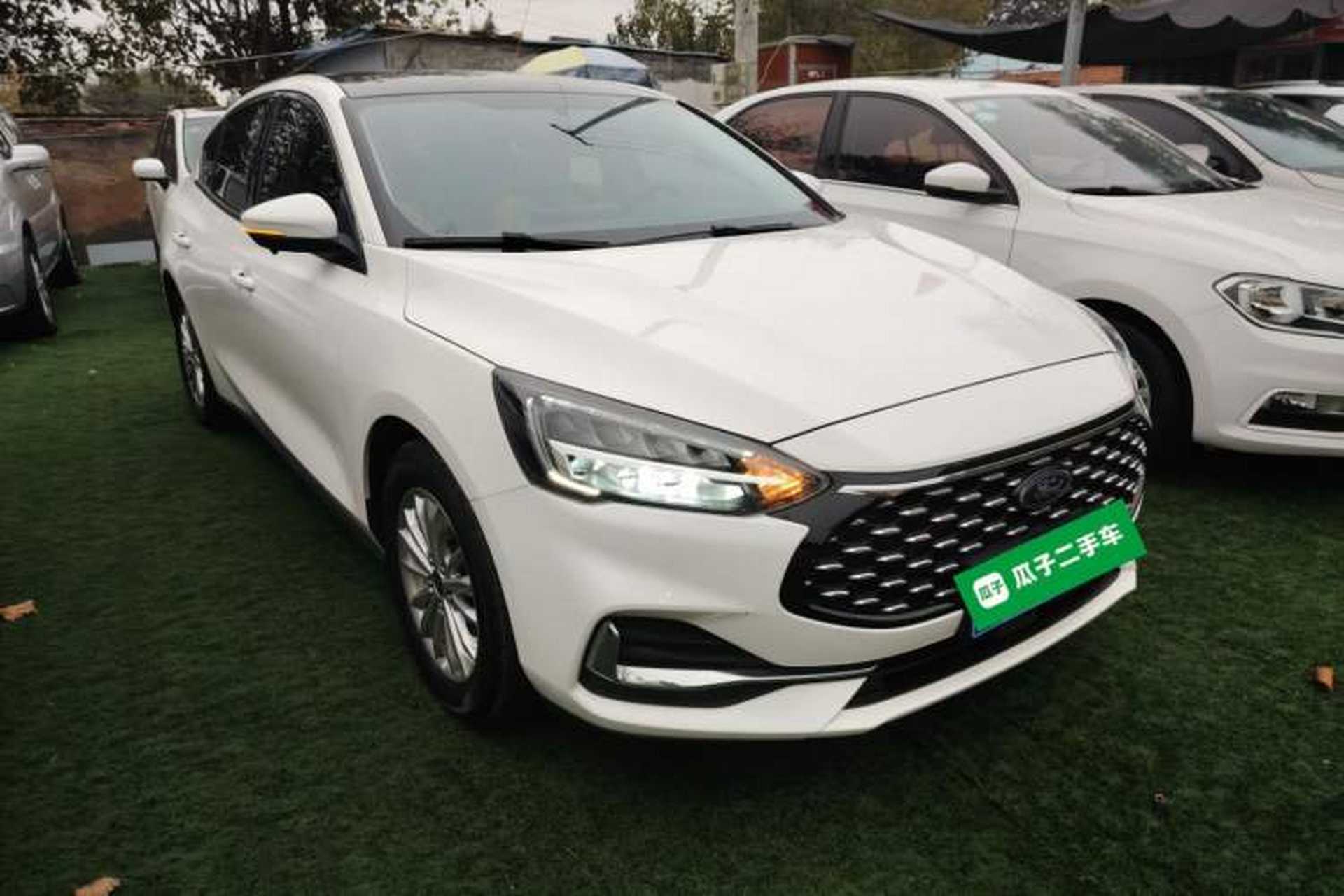 Used Ford Focus 2021 Sedan EcoBoost 180 Automatic Trendy Model Front Right 45 Deg