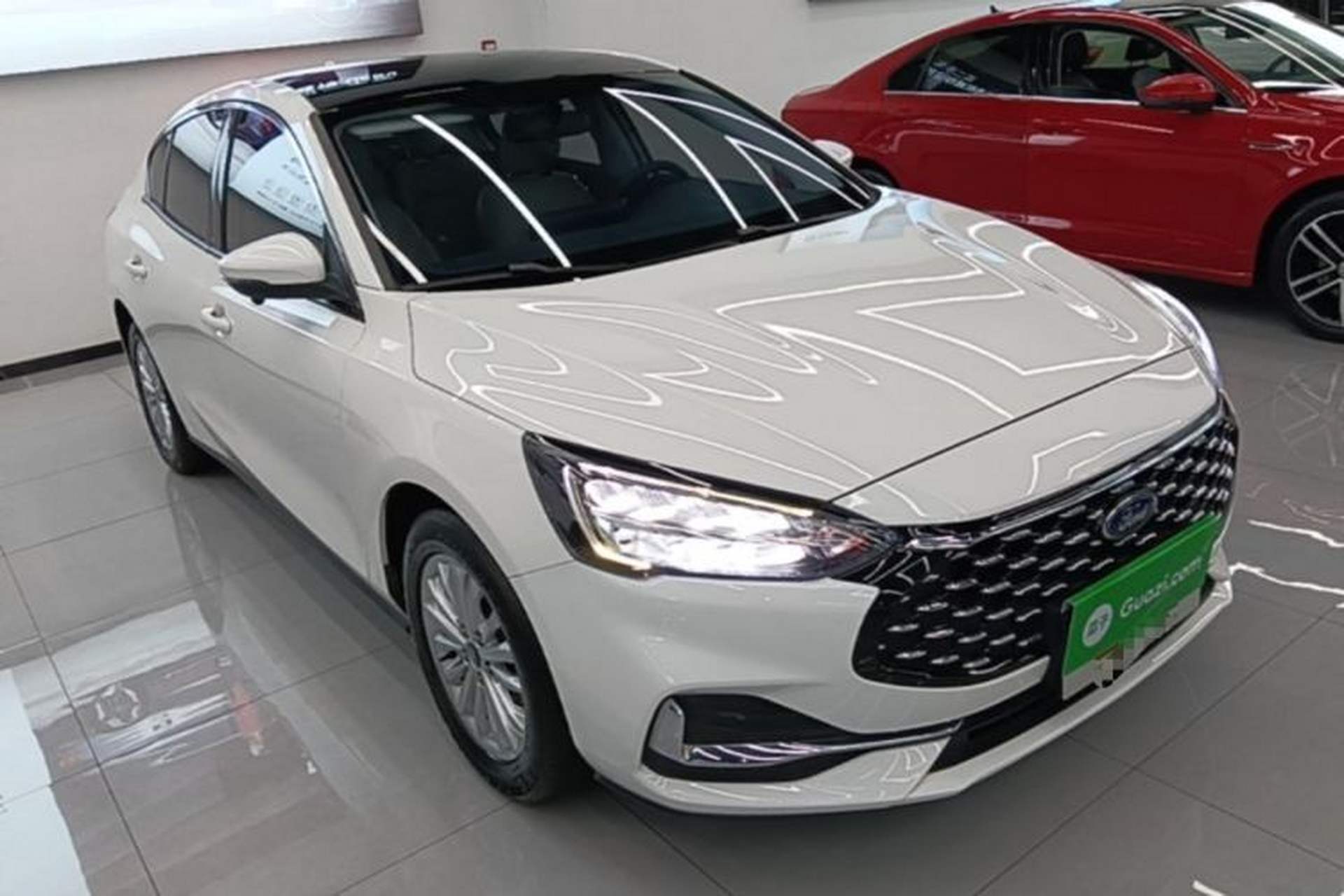 Used Ford Focus 2021 Sedan EcoBoost 180 Automatic Trendy Model Front Right 45 Deg