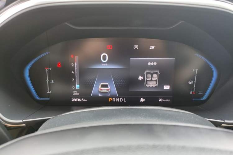 Used Ford Focus 2021 Sedan EcoBoost 180 Automatic Trendy Model Instrument Cluster
