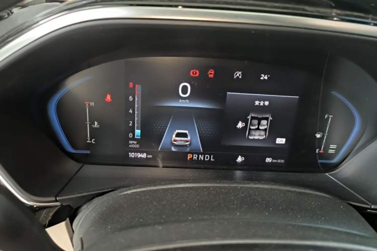 Used Ford Focus 2021 Sedan EcoBoost 180 Automatic Trendy Model Instrument Cluster