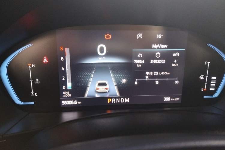 Used Ford Focus 2021 Sedan EcoBoost 180 Automatic ST Line Instrument Cluster
