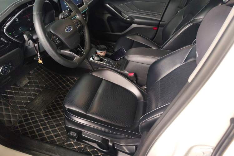 Used Ford Focus 2021 Sedan EcoBoost 180 Automatic Trendy Model Left Front Seat