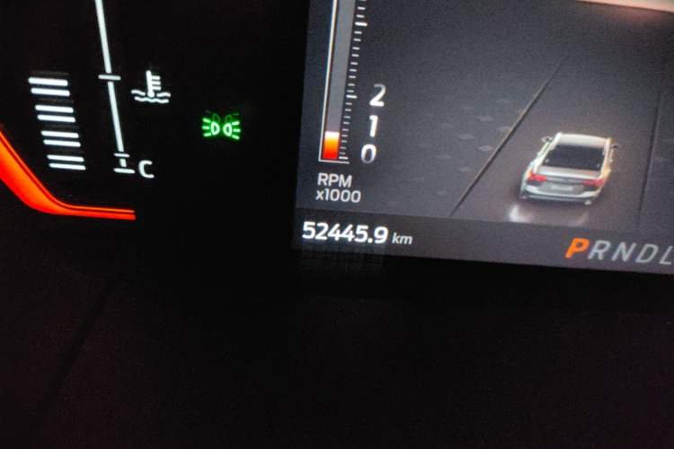 Used Ford Focus 2021 Sedan EcoBoost 180 Automatic Trendy Model Odometer Close Up