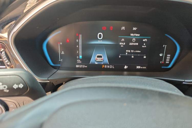 Used Ford Focus 2021 EcoBoost 180 Automatic Hunter Edition Odometer Close Up