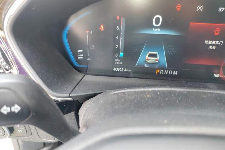 Used Ford Focus 2021 Hatchback EcoBoost 180 Automatic ST Line Odometer Close Up