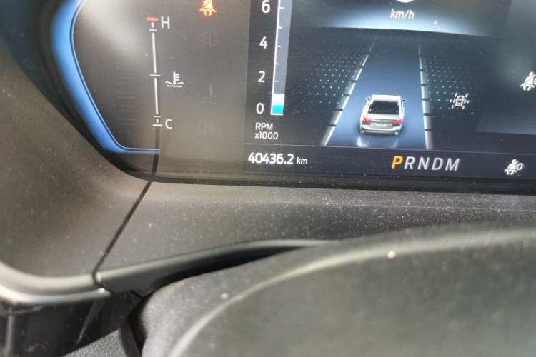 Used Ford Focus 2021 Hatchback EcoBoost 180 Automatic ST Line Odometer Close Up