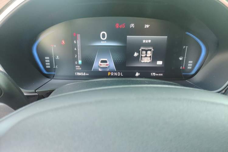 Used Ford Focus 2021 Hatchback EcoBoost 180 Automatic Titanium Edition Odometer Close Up