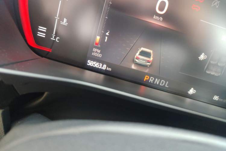 Used Ford Focus 2021 EcoBoost 180 Automatic Hunter Edition Odometer Close Up