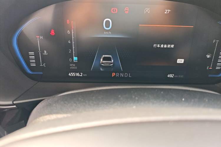 Used Ford Focus 2021 EcoBoost 180 Automatic Hunter Edition Odometer Close Up