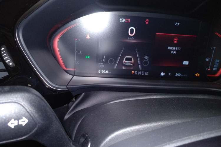 Used Ford Focus 2021 Hatchback EcoBoost 180 Automatic ST Line Odometer Close Up