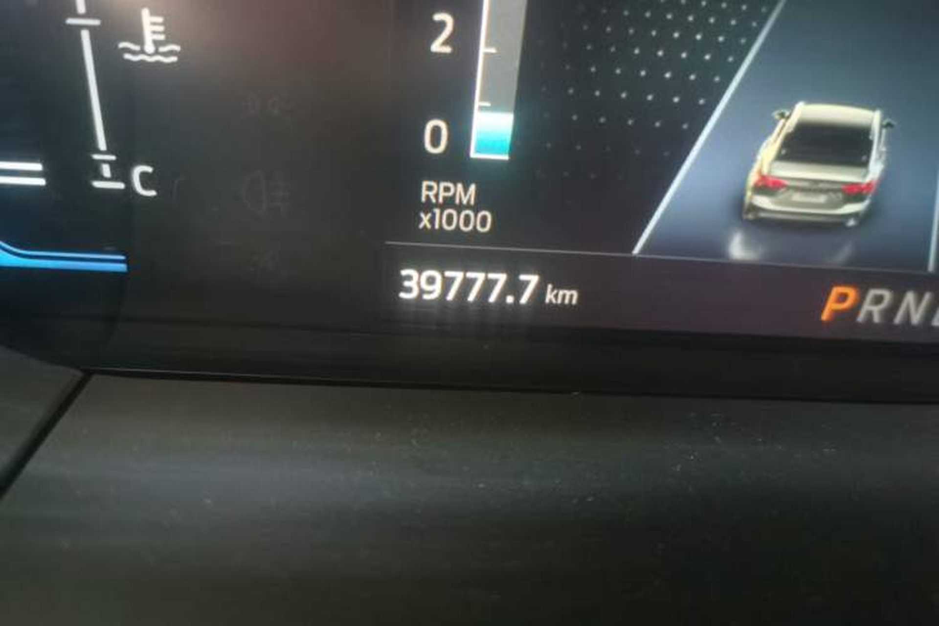 Used Ford Focus 2021 Hatchback EcoBoost 180 Automatic ST Line Odometer Close Up
