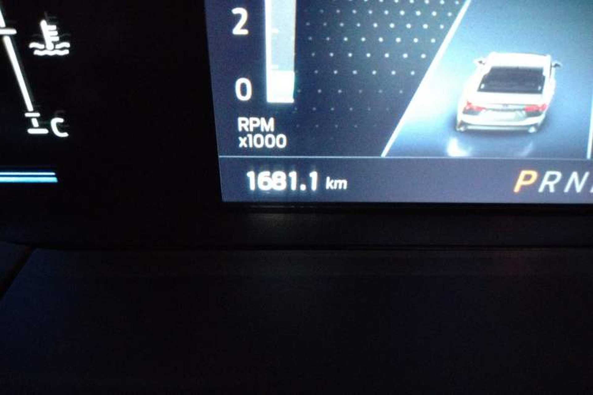 Used Ford Focus 2021 Hatchback EcoBoost 180 Automatic Titanium Edition Odometer Close Up