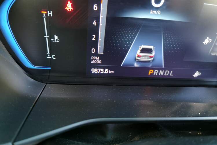 Used Ford Focus 2021 Sedan EcoBoost 180 Automatic Trendy Model Odometer Close Up