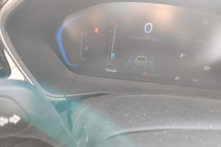 Used Ford Focus 2021 Hatchback EcoBoost 180 Automatic Titanium Edition Odometer Close Up