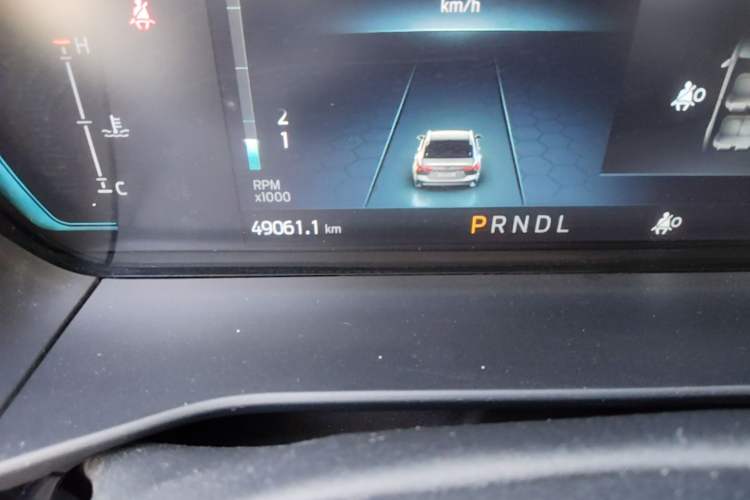 Used Ford Focus 2021 Hatchback EcoBoost 180 Automatic Titanium Edition Odometer Close Up