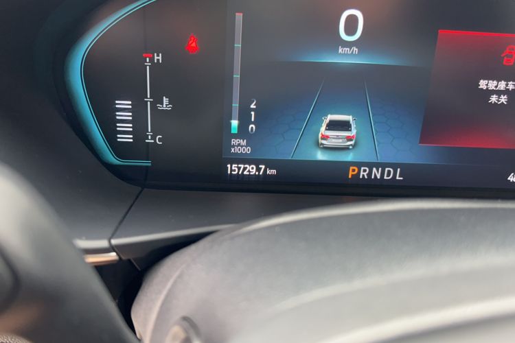 Used Ford Focus 2021 Hatchback EcoBoost 180 Automatic Titanium Edition Odometer Close Up