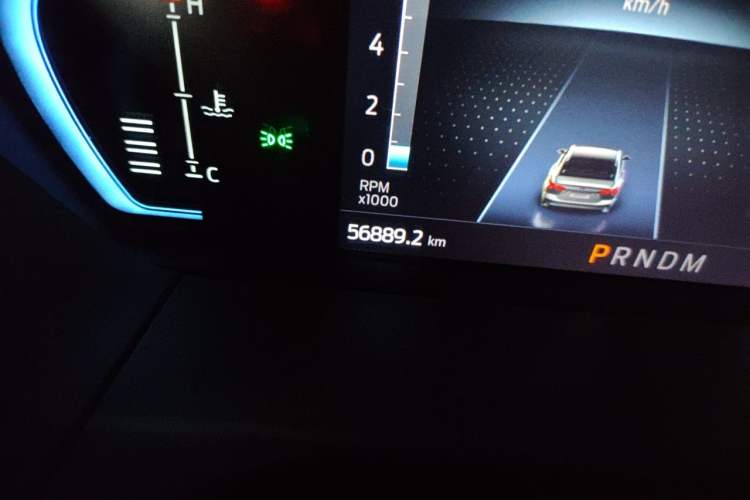 Used Ford Focus 2021 Sedan EcoBoost 180 Automatic ST Line Odometer Close Up
