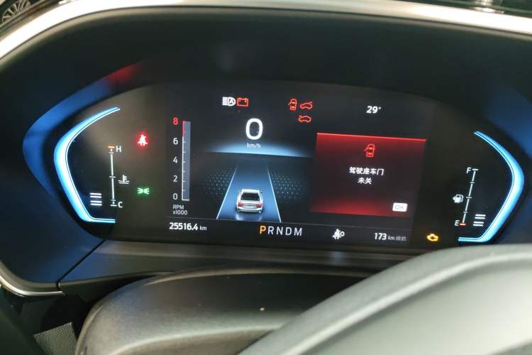 Used Ford Focus 2021 Sedan EcoBoost 180 Automatic ST Line Odometer Close Up