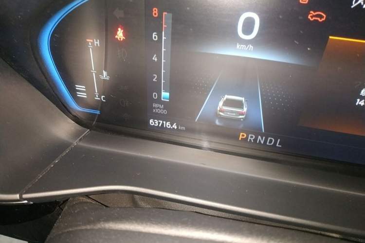Used Ford Focus 2021 EcoBoost 180 Automatic Hunter Edition Odometer Close Up