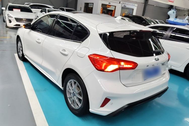 Used Ford Focus 2021 Hatchback EcoBoost 180 Automatic Titanium Edition Rear Left 45 Deg
