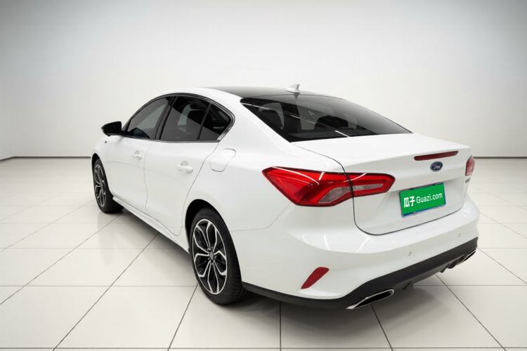 Used Ford Focus 2021 Sedan EcoBoost 180 Automatic Trendy Model Rear Left 45 Deg