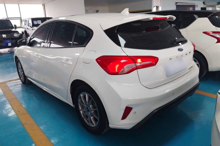 Used Ford Focus 2021 Hatchback EcoBoost 180 Automatic Titanium Edition Rear Left 45 Deg