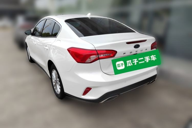 Used Ford Focus 2021 Sedan EcoBoost 180 Automatic Trendy Model Rear Left 45 Deg