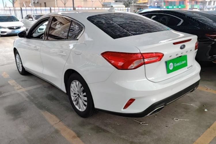Used Ford Focus 2021 Sedan EcoBoost 180 Automatic Trendy Model Rear Left 45 Deg