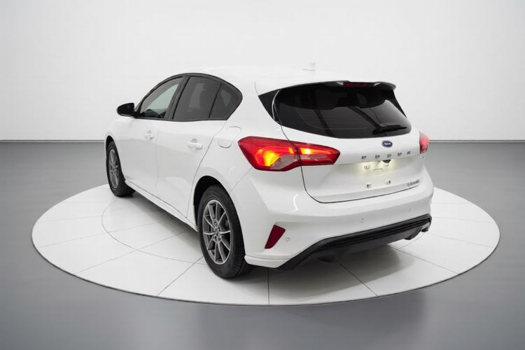 Used Ford Focus 2021 Hatchback EcoBoost 180 Automatic Titanium Edition Rear Left 45 Deg