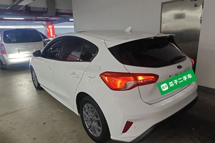 Used Ford Focus 2021 Hatchback EcoBoost 180 Automatic Titanium Edition Rear Left 45 Deg