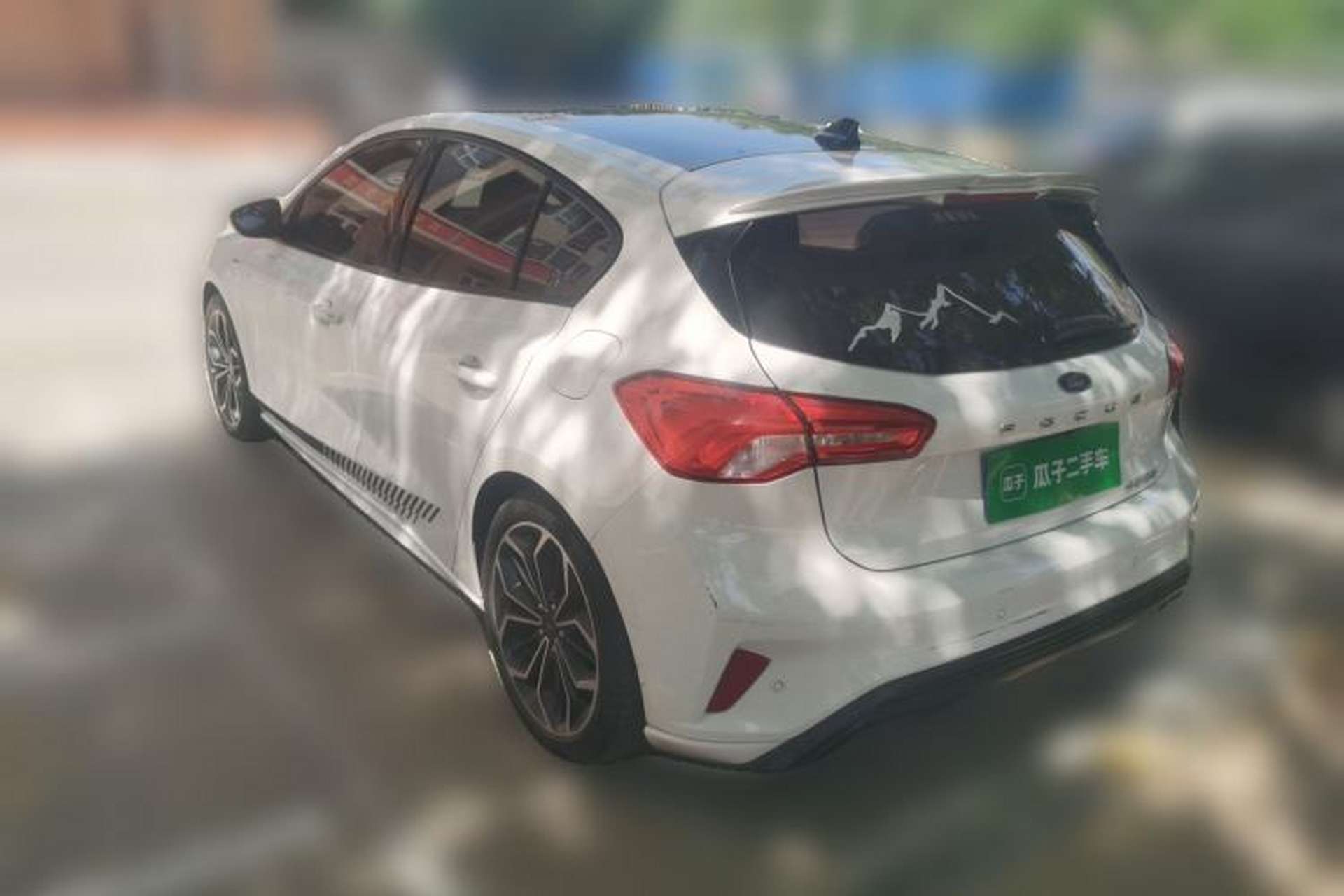 Used Ford Focus 2021 Hatchback EcoBoost 180 Automatic ST Line Rear Left 45 Deg