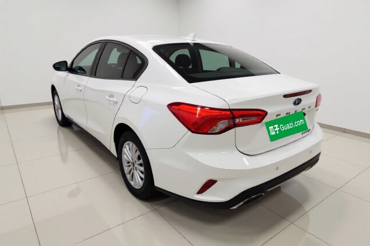 Used Ford Focus 2021 Sedan EcoBoost 180 Automatic Trendy Model Rear Left 45 Deg