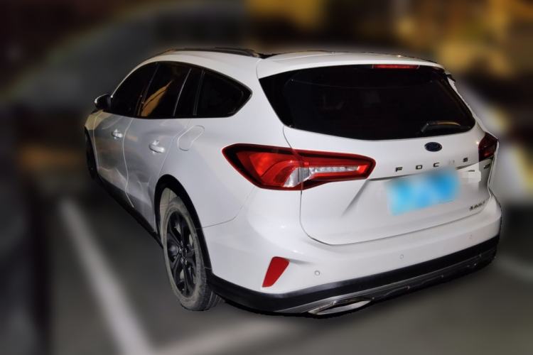 Used Ford Focus 2021 EcoBoost 180 Automatic Hunter Edition Rear Left 45 Deg