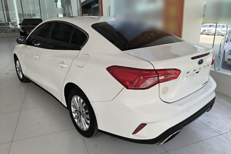 Used Ford Focus 2021 Sedan EcoBoost 180 Automatic Trendy Model Rear Left 45 Deg
