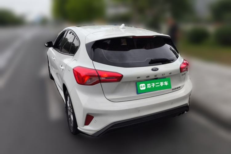 Used Ford Focus 2021 Hatchback EcoBoost 180 Automatic Titanium Edition Rear Left 45 Deg