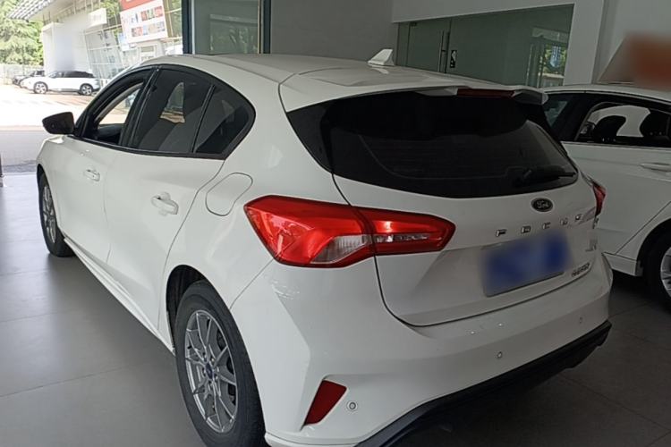 Used Ford Focus 2021 Hatchback EcoBoost 180 Automatic Titanium Edition Rear Left 45 Deg
