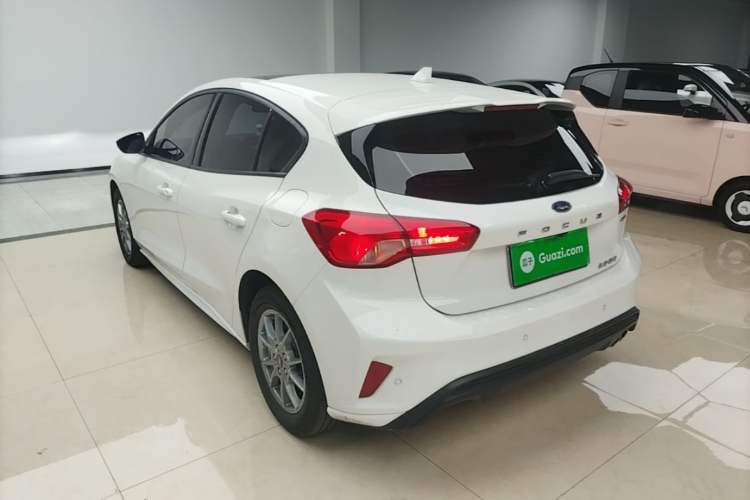 Used Ford Focus 2021 Hatchback EcoBoost 180 Automatic Titanium Edition Rear Left 45 Deg