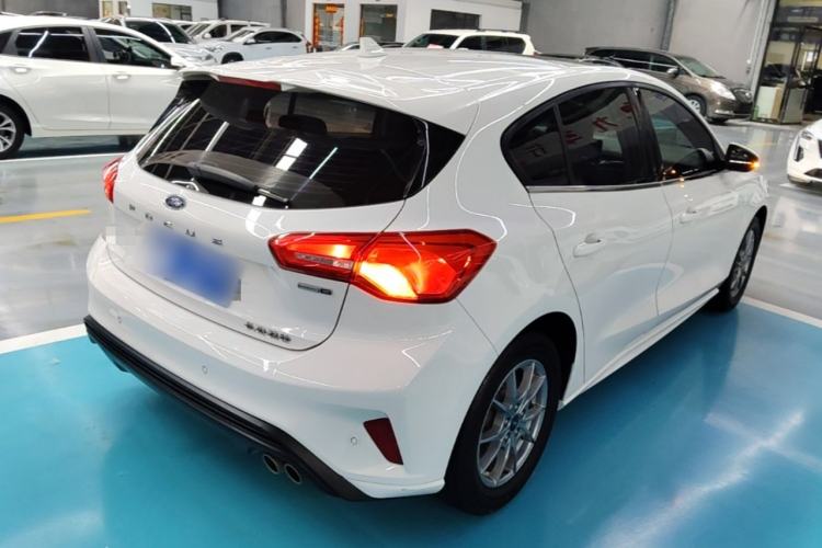 Used Ford Focus 2021 Hatchback EcoBoost 180 Automatic Titanium Edition Rear Right 45 Deg