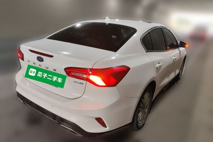 Used Ford Focus 2021 Sedan EcoBoost 180 Automatic Trendy Model Rear Right 45 Deg