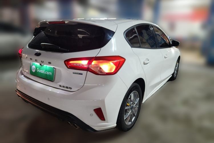 Used Ford Focus 2021 Hatchback EcoBoost 180 Automatic Titanium Edition Rear Right 45 Deg