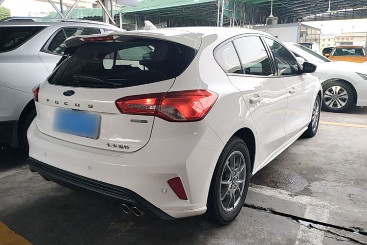Used Ford Focus 2021 Hatchback EcoBoost 180 Automatic Titanium Edition Rear Right 45 Deg