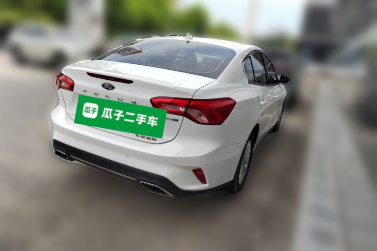 Used Ford Focus 2021 Sedan EcoBoost 180 Automatic Trendy Model Rear Right 45 Deg