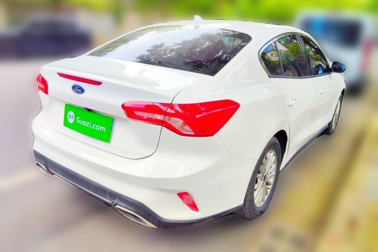 Used Ford Focus 2021 Sedan EcoBoost 180 Automatic Trendy Model Rear Right 45 Deg