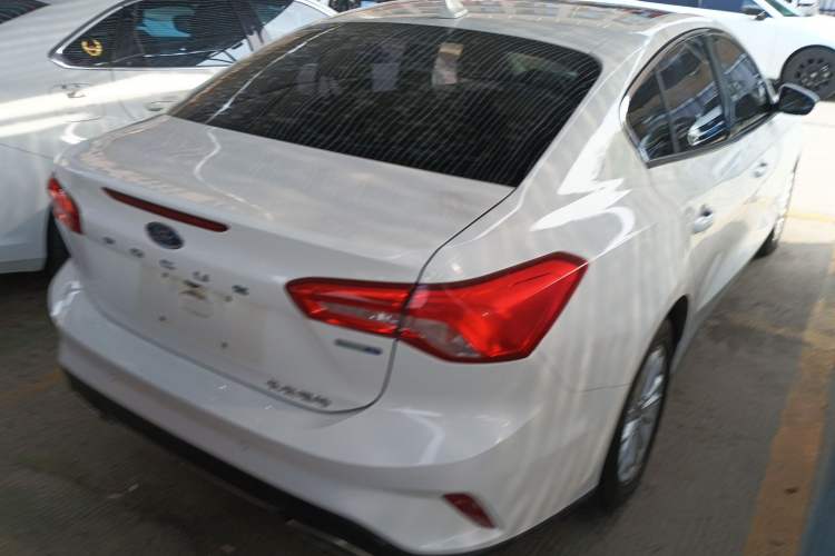 Used Ford Focus 2021 Sedan EcoBoost 180 Automatic Trendy Model Rear Right 45 Deg
