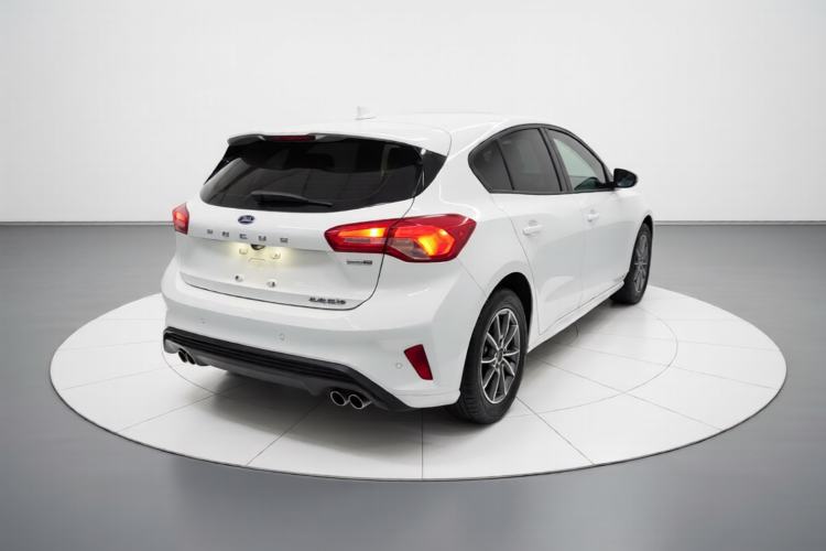 Used Ford Focus 2021 Hatchback EcoBoost 180 Automatic Titanium Edition Rear Right 45 Deg