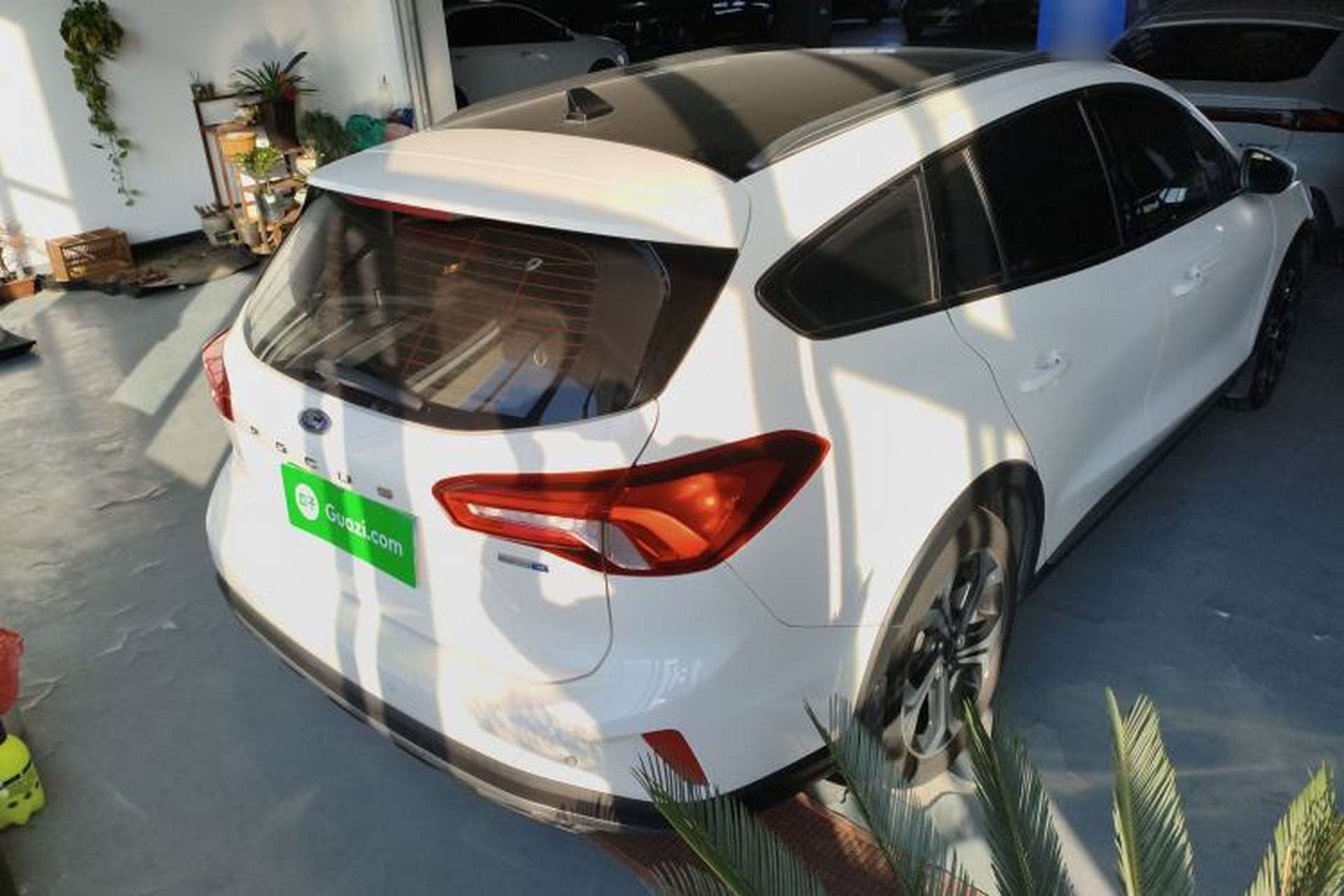 Used Ford Focus 2021 EcoBoost 180 Automatic Hunter Edition Rear Right 45 Deg