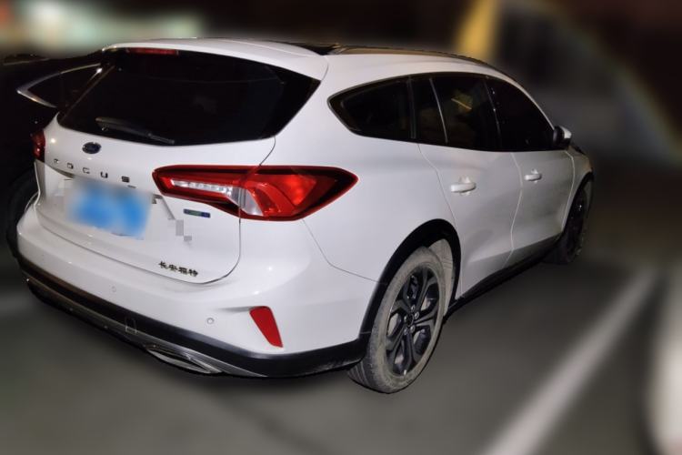 Used Ford Focus 2021 EcoBoost 180 Automatic Hunter Edition Rear Right 45 Deg