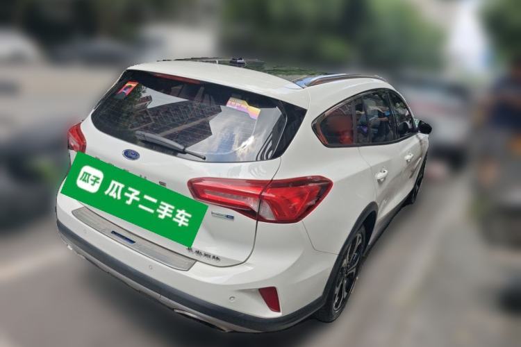 Used Ford Focus 2021 EcoBoost 180 Automatic Hunter Edition Rear Right 45 Deg