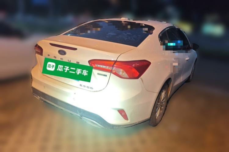 Used Ford Focus 2021 Sedan EcoBoost 180 Automatic Trendy Model Rear Right 45 Deg